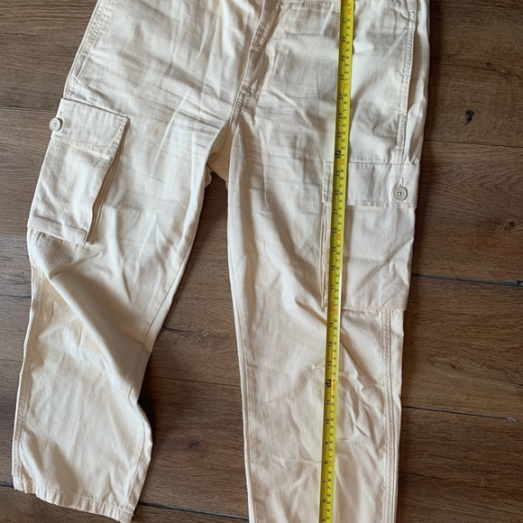 Frame Denim women Tan Cargo Pants 100% cotton. - Picture 3 of 9